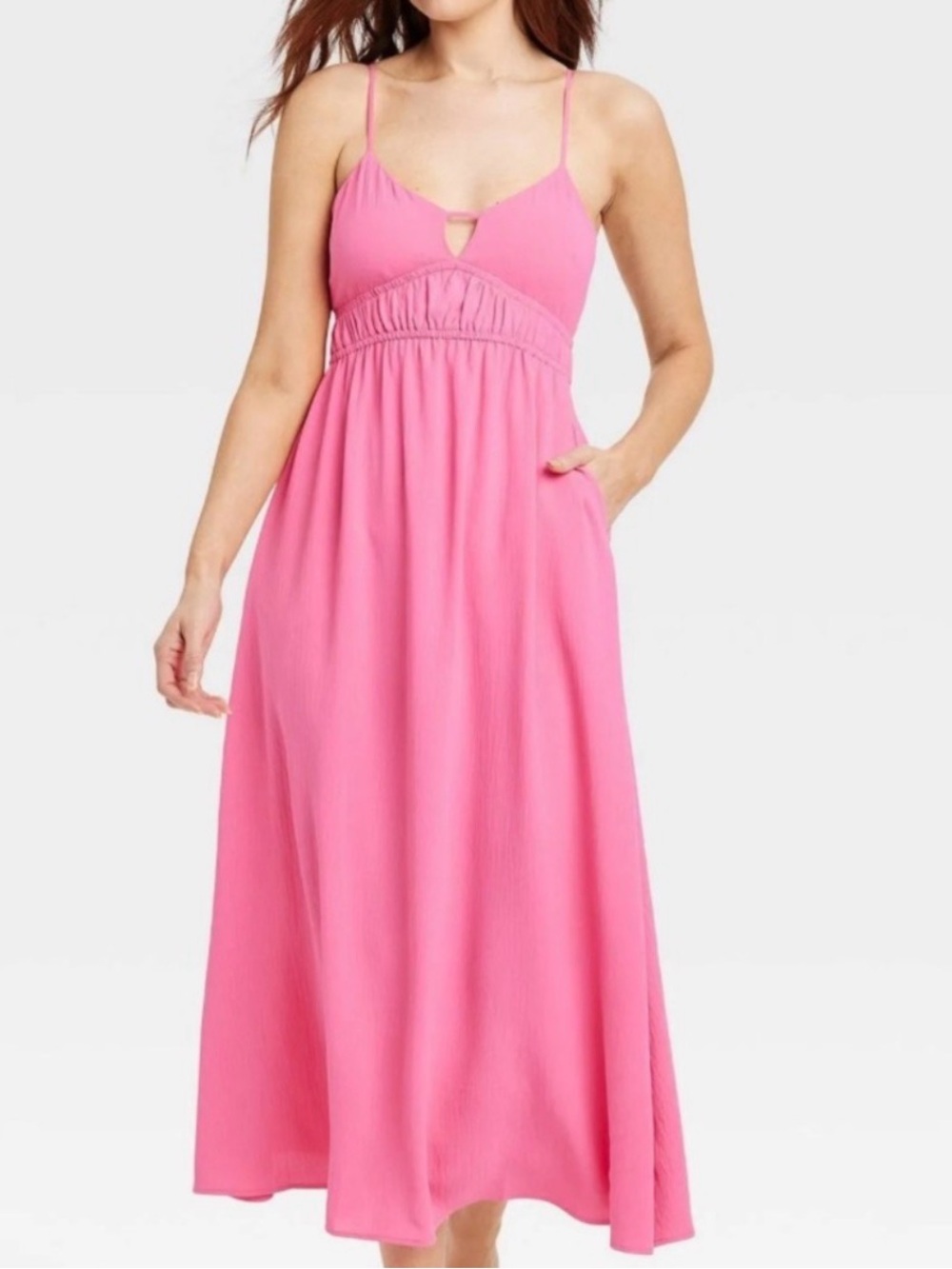 A New Day crinkle crepe maxi dress